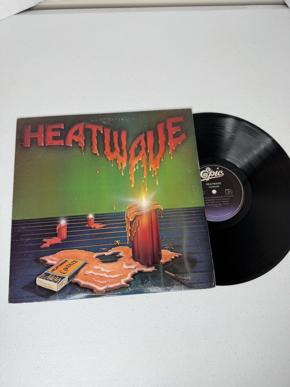 Heatwave Candles LP Vinyl Album Record Funk / Soul